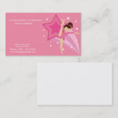 Gymnastikschule Visitenkarte (Vorne/Hinten)