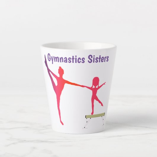 Gymnastikschwester Milchtasse (Vorderseite)