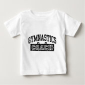 Gymnastiktrainer Baby T-shirt (Vorderseite)