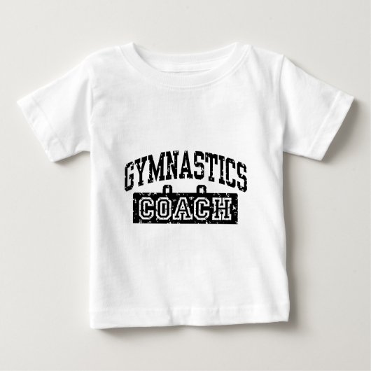 Gymnastiktrainer Baby T-shirt (Vorderseite)