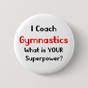 Gymnastiktrainer Button