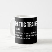 Gymnastiktrainer Definition Tasse - Geschenk für S (Vorderseite Links)
