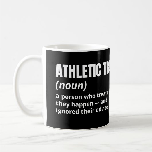 Gymnastiktrainer Definition Tasse - Geschenk für S (Links)