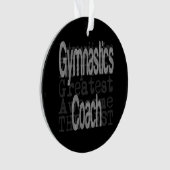 Gymnastiktrainer Ornament (Vorderseite)