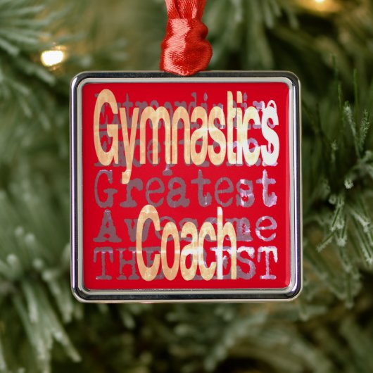 Gymnastiktrainer Ornament Aus Metall (Baum)