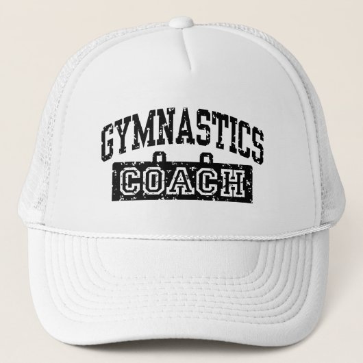 Gymnastiktrainer Truckerkappe (Vorderseite)