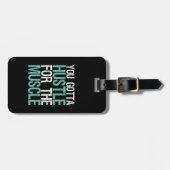 Gymnastiktraining in der Fitness für Muskeln Gepäckanhänger (Vorderseite horizontal)