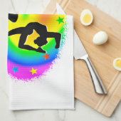 GYMNASTIKTRÄUME KOMMEN ZUTREFFEND KÜCHENTUCH (Viertel Falte)