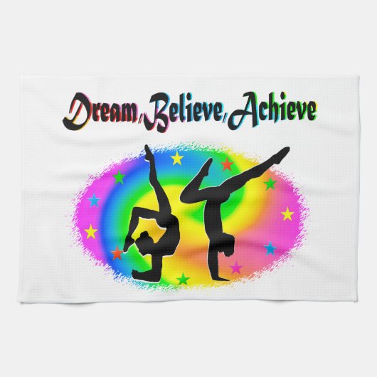 GYMNASTIKTRÄUME KOMMEN ZUTREFFEND KÜCHENTUCH (Horizontal)