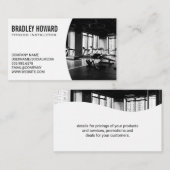 Gymnastikuntergrund Visitenkarte (Vorne/Hinten)