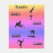 GymnastikVault, Bars, Bauch, Fußbodenbelag Fleece (Vorderseite)