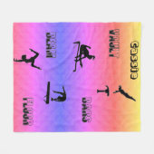 GymnastikVault, Bars, Bauch, Fußbodenbelag Fleece (Vorderseite (Horizontal))