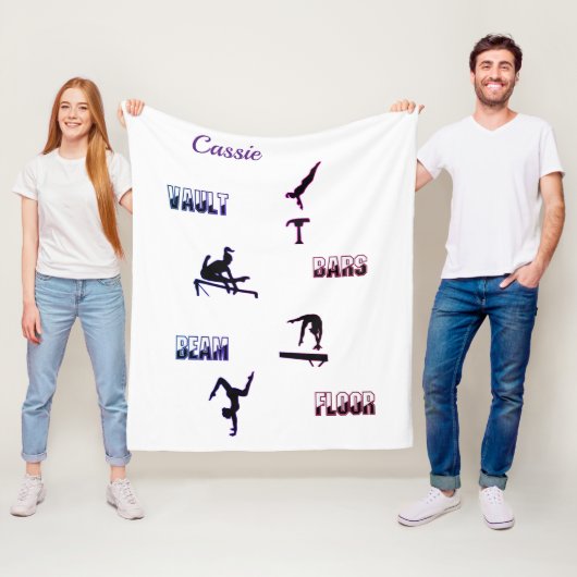 GymnastikVault, Bars, Schaum, Boden Fleecedecke (Beispiel)