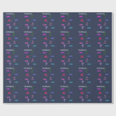 GymnastikVault, Bars, Schaum, Boden Geschenkpapier (Flach)