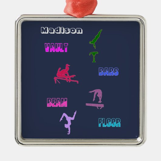 GymnastikVault, Bars, Schaum, Boden Ornament Aus Metall (Vorne)