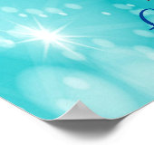 GymnastikVault, Bars, Schaum, Fußboden nach Maß Poster (Ecke)