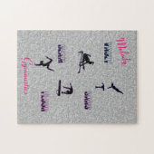 GymnastikVault, Bars, Schaum, Fußbodenpuzzle Puzzle (Horizontal)