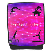 Gymnastikveranstaltungen Personalisierter Backpack Rucksack (Vorderseite)