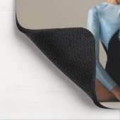 Gymnastikweibliche (12-13) darstellende Splitter Mousepad (Ecke)