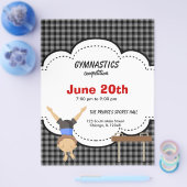 Gymnastikwettbewerb Flyer (Einzeln)