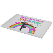 GYMNASTIKZIELE UND TRÄUME SCHNEIDEBRETT (Ecke)