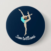 Gymnastin Button (Vorderseite)