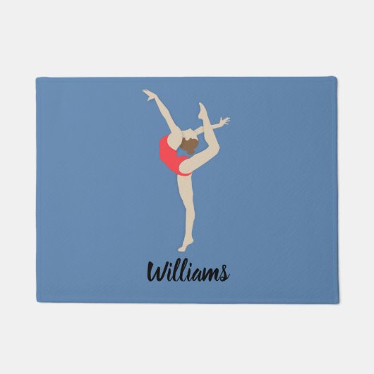 Gymnastin Fußmatte (Vorderseite)