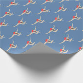 Gymnastin Geschenkpapier (Ecke)