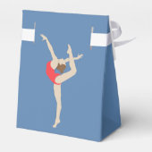Gymnastin Geschenkschachtel (Rückseite)