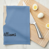 Gymnastin Geschirrtuch (Viertel Falte)