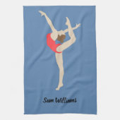 Gymnastin Geschirrtuch (Vertikal)