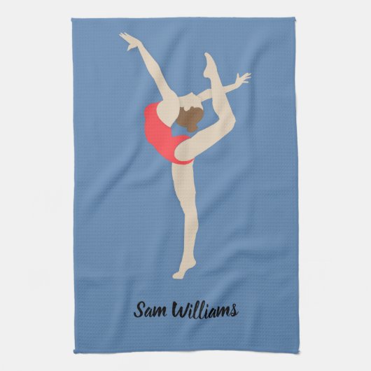 Gymnastin Geschirrtuch (Vertikal)