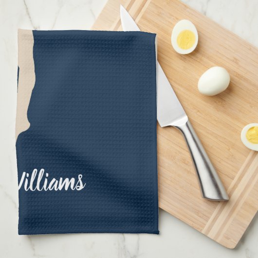 Gymnastin Geschirrtuch (Viertel Falte)