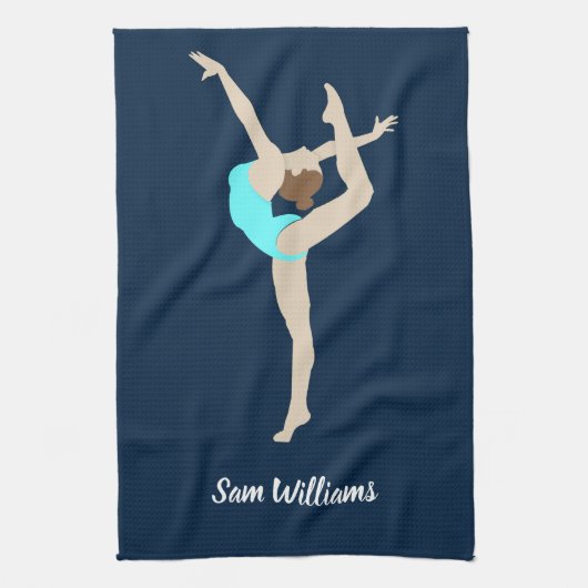 Gymnastin Geschirrtuch (Vertikal)