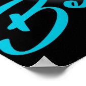 Gymnastin Glaube Poster (Ecke)