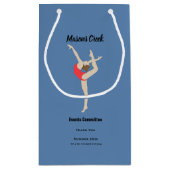 Gymnastin Kleine Geschenktüte (Rückseite)