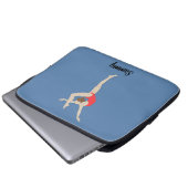 Gymnastin Laptopschutzhülle (Vorne Knopf)
