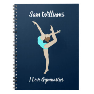 Gymnastin Notizblock