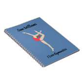 Gymnastin Notizblock (Rechte Seite)