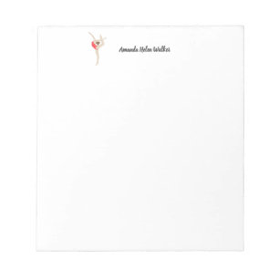 Gymnastin Notizblock