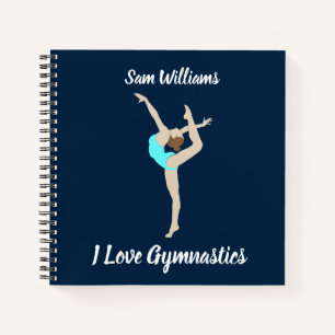 Gymnastin Notizblock