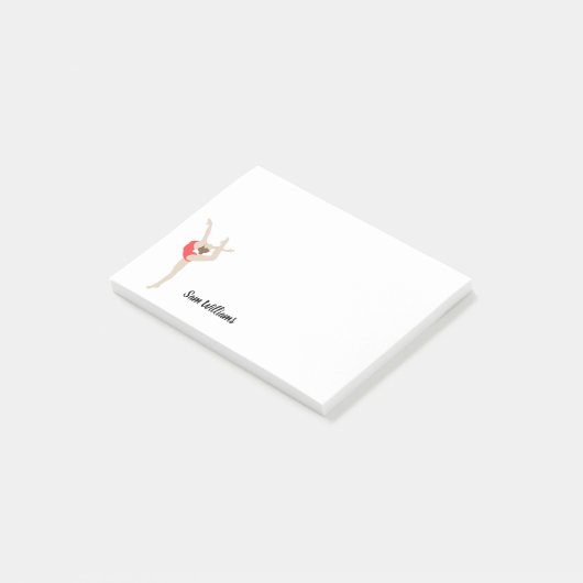 Gymnastin Post-it Klebezettel (angewinkelt)