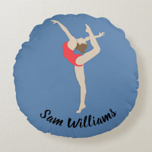 Gymnastin Rundes Kissen