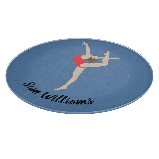 Gymnastin Schneidebrett (Ecke)