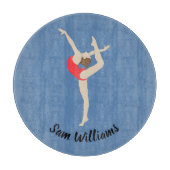 Gymnastin Schneidebrett (Vorderseite)