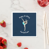 Gymnastin Serviette (Beispiel)