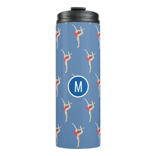 Gymnastin Thermosbecher (Vorderseite)