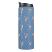 Gymnastin Thermosbecher (Nach rechts gedreht)