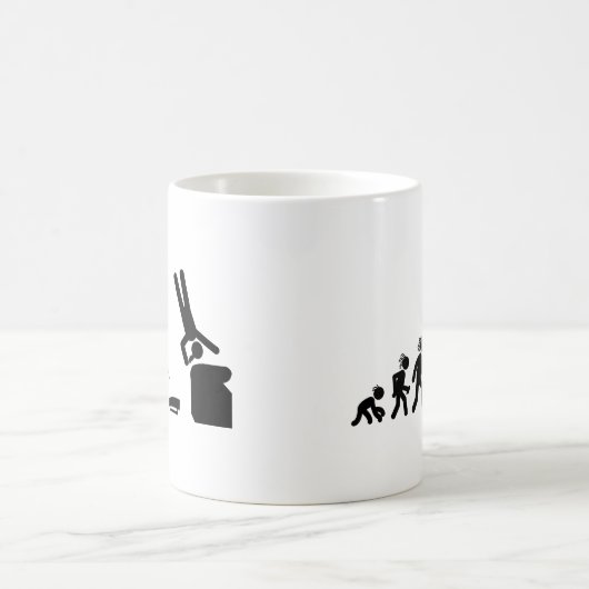 Gymnastisch - Wölbung Kaffeetasse (Mittel)