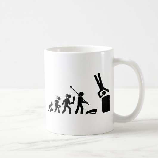 Gymnastisch - Wölbung Kaffeetasse (Rechts)